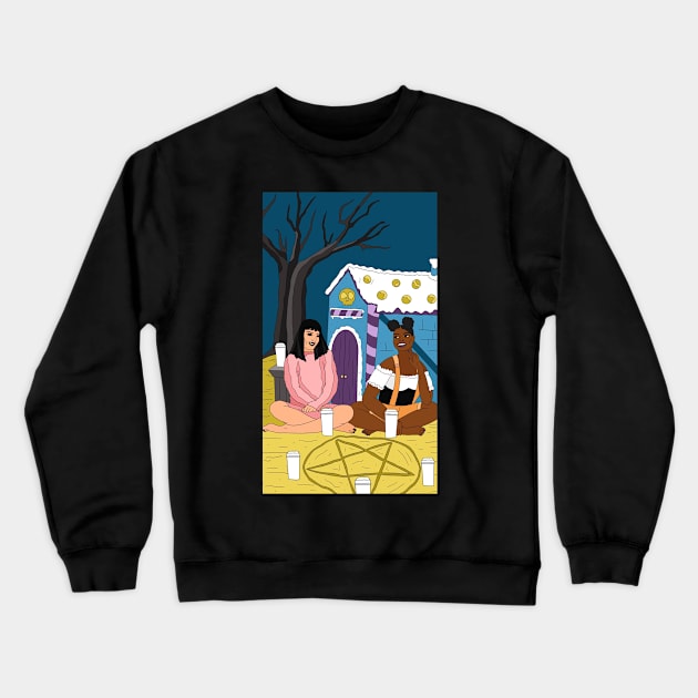 Six of Lattes Crewneck Sweatshirt by MyNameisAlex